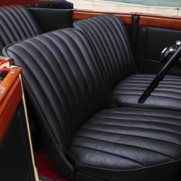 1936 Bentley 4.25 Litre All-Weather By Vanden Plas rear seats