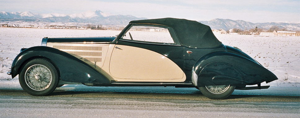 1939 Bugatti 57C Cabriolet by Letourneur et Marchand