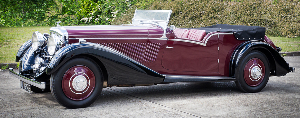 1936 Bentley 4.25 Litre Sports Tourer by Vanden Plas