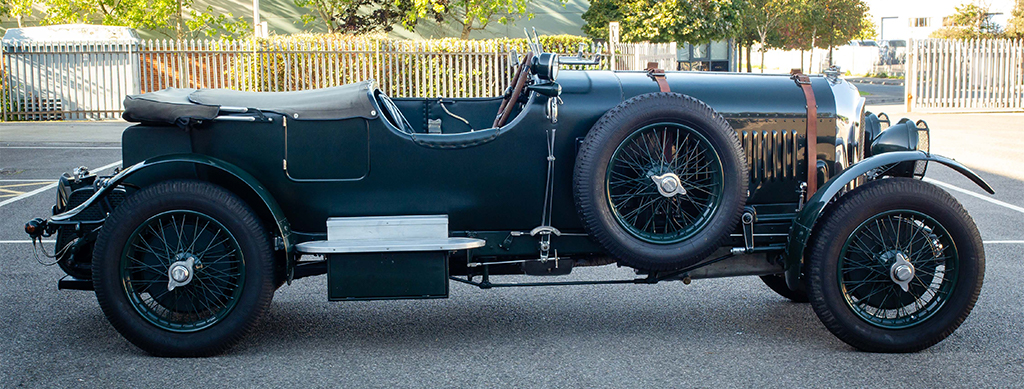 1929 Bentley 4.5 Litre Works Prepared Ulster TT car.